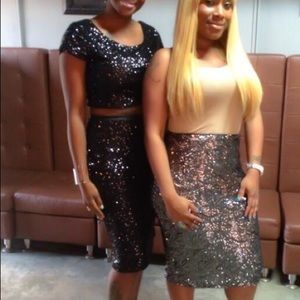 Green but never envious skirt